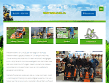 Tablet Screenshot of mestenmaker.nl